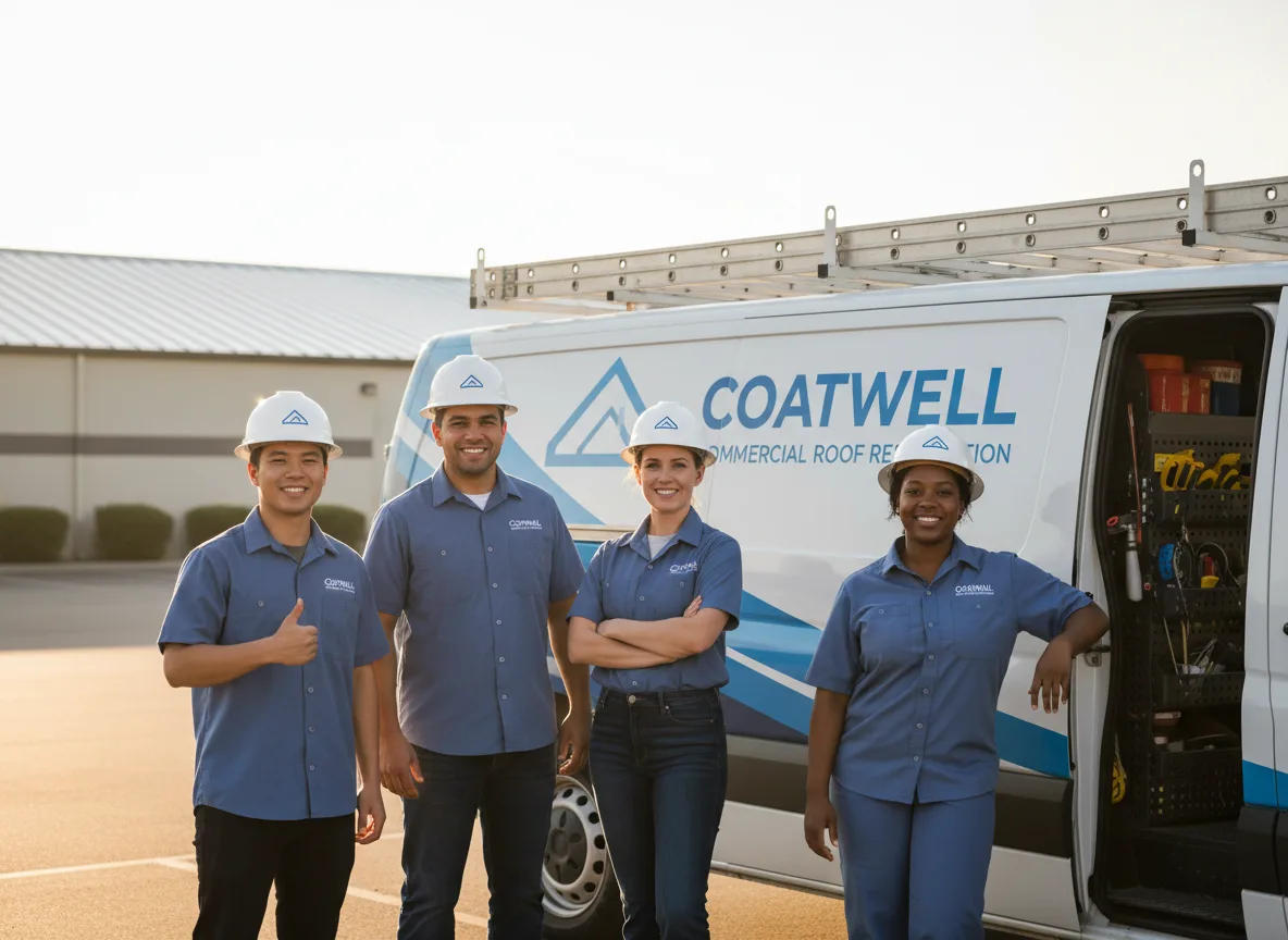 Commercial roof coating company in Westwood, CA